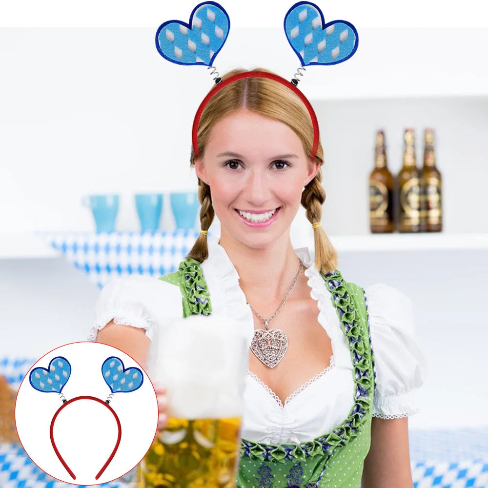 Haarreif-Set im Oktoberfest-Design (16-teilig) – KopfGaudi Oktoberfest 2026