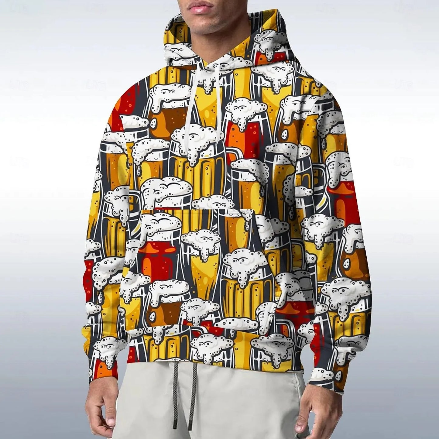 3D Bierkrug Hoodie – ProstStyle Oktoberfest 2026