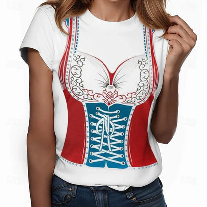T-Shirt im Dirndl-Look – DirndlShirt Oktoberfest 2026