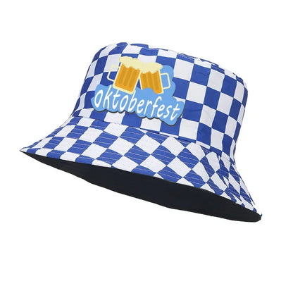 Fischerhut mit Rautenmuster – WiesnKaro Oktoberfest 2026