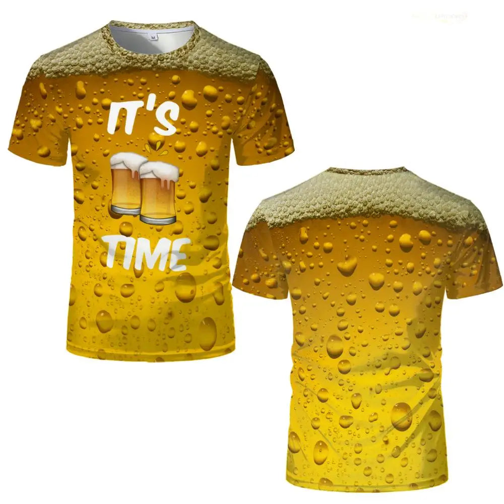 T-Shirt im Bier-Design – SchaumShirt Oktoberfest 2026