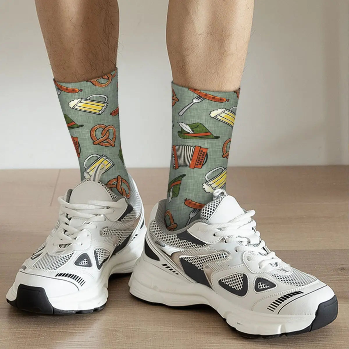 Socken mit Wiesn-Motiven (2er-Set) – FestSocken Oktoberfest 2026