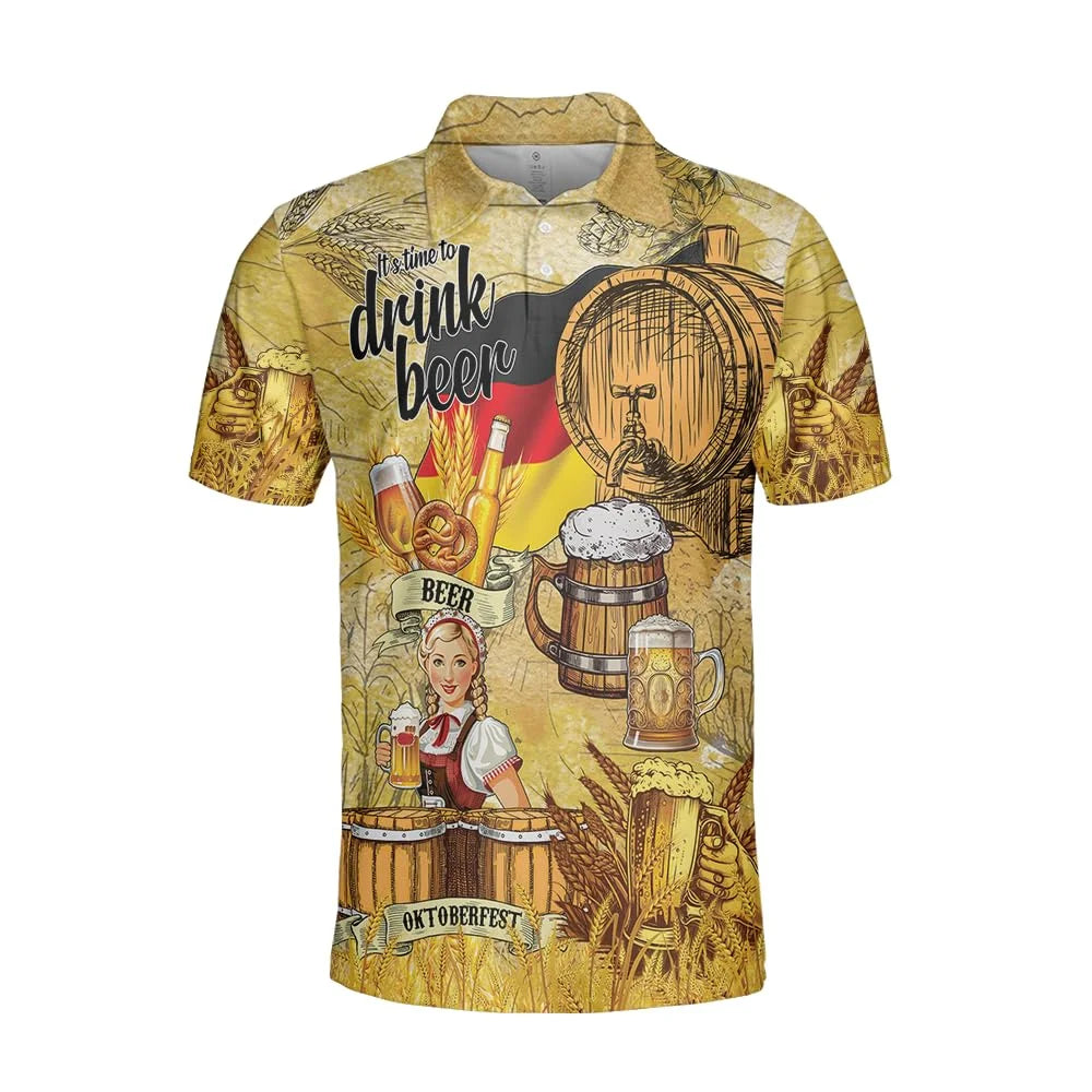 Poloshirt mit Oktoberfest Print – BayernPolo Oktoberfest 2026
