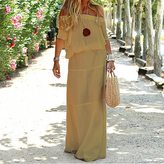Off-Shoulder Sommerkleid - Soleil