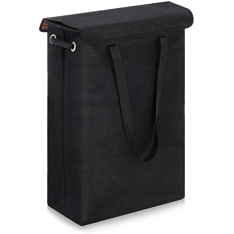 45L Slim Wäschekorb mit Deckel – Neris