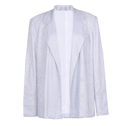 Trendy Glitzer-Partyset mit Blazer – Dalia