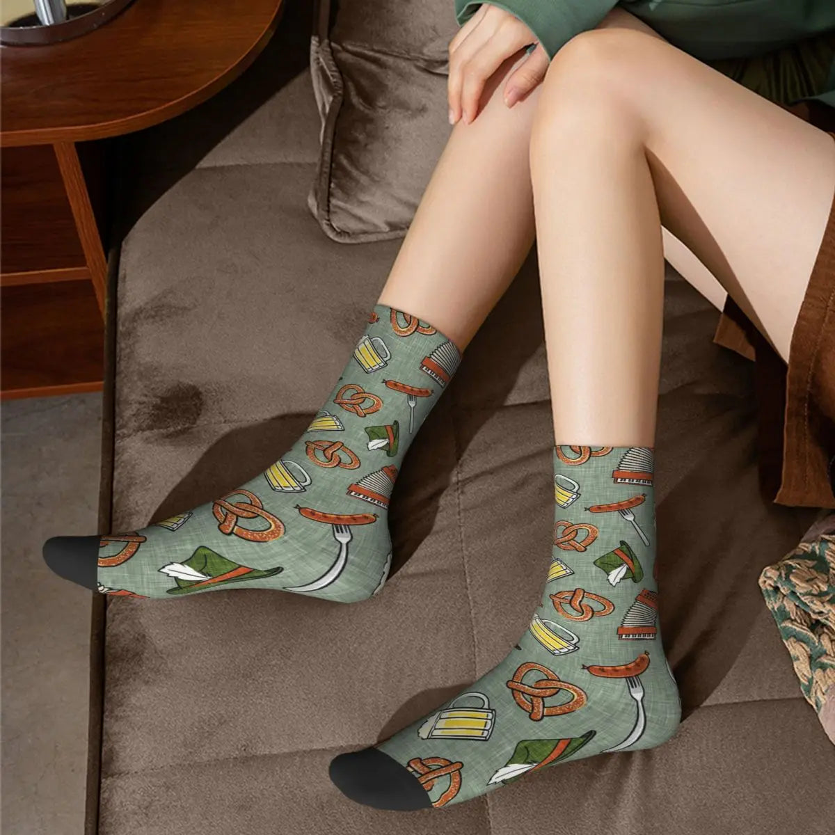 Socken mit Wiesn-Motiven (2er-Set) – FestSocken Oktoberfest 2026