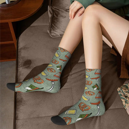 Socken mit Wiesn-Motiven (2er-Set) – FestSocken Oktoberfest 2026
