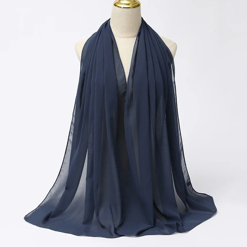 Chiffon Hijab Schal – Herbstzauber Leilani