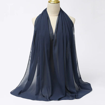 Chiffon Hijab Schal – Herbstzauber Leilani