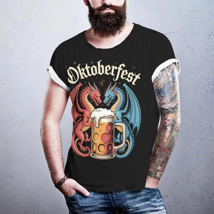 T-Shirt mit Drachen-Motiv – DrachenProst Oktoberfest 2026