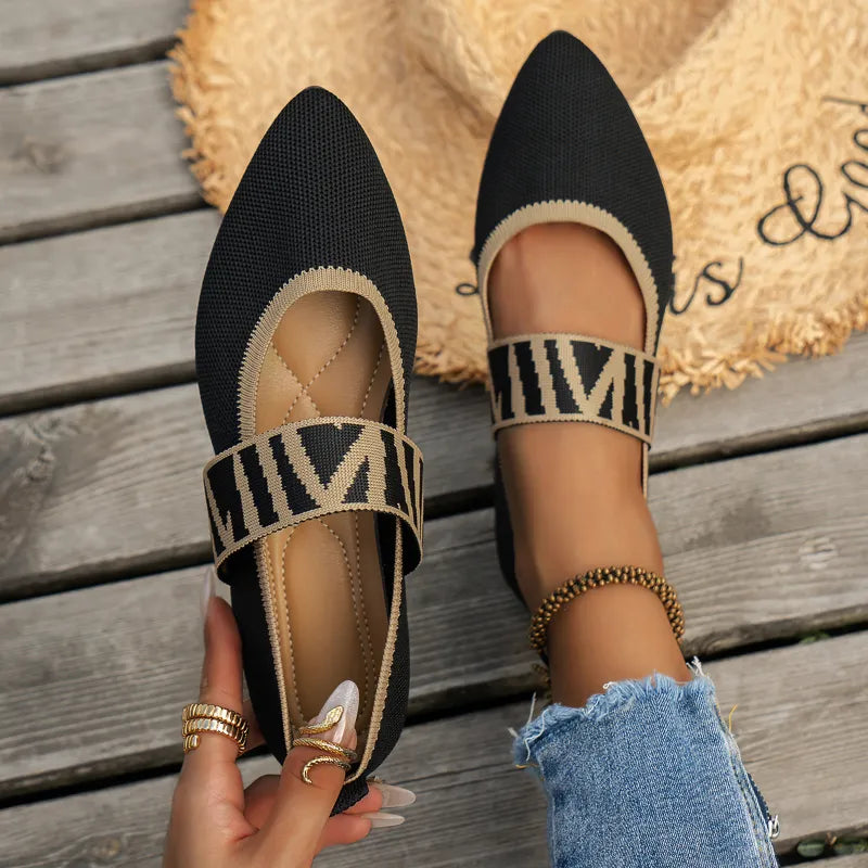 Stilvolle Damen Herbstschuhe mit spitzer Zehenpartie – Lina