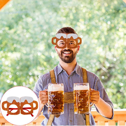 Partybrillen Set im Oktoberfest-Design (12-teilig) - 1+1 Gratis – SpaßBrillen Oktoberfest 2026