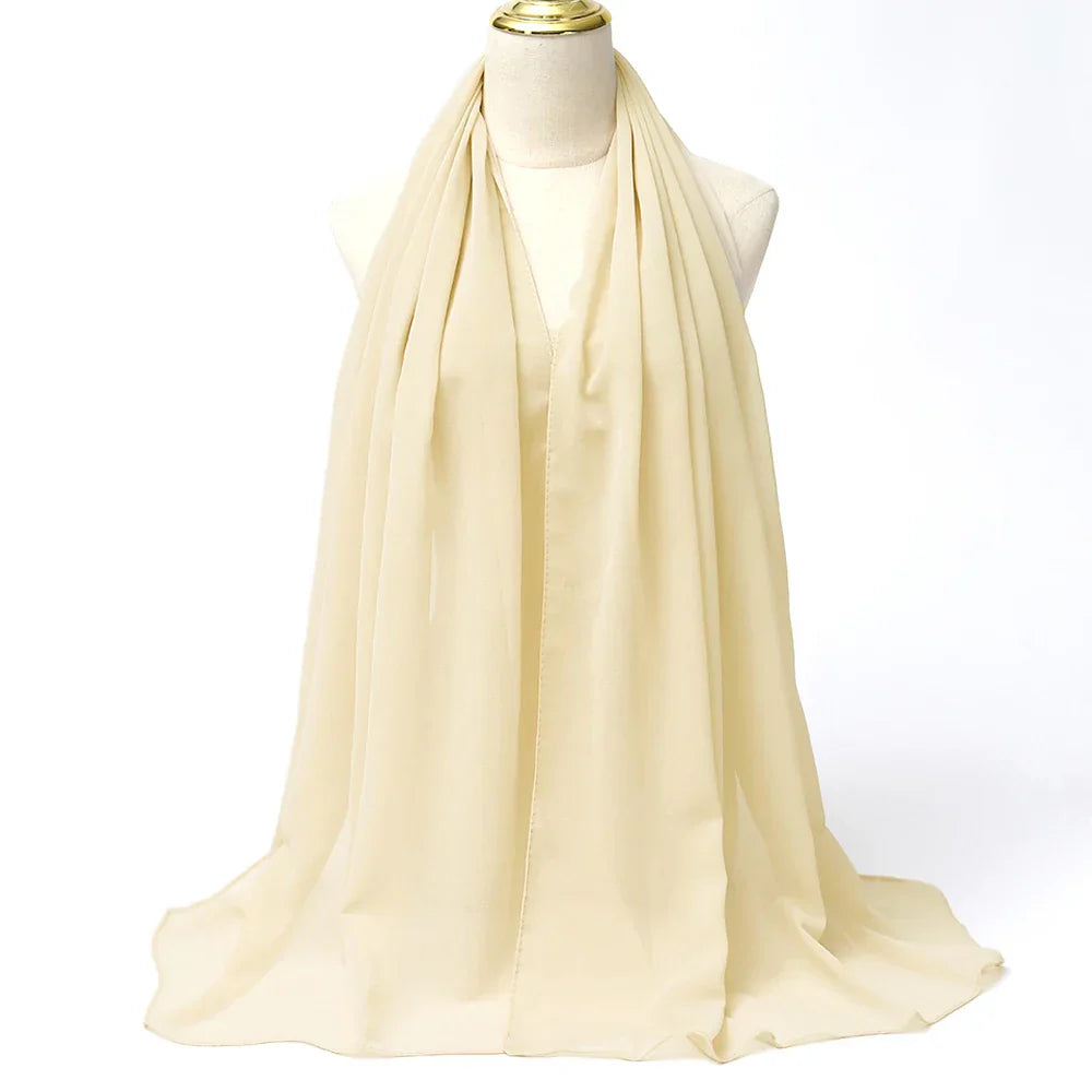 Chiffon Hijab Schal – Herbstzauber Leilani