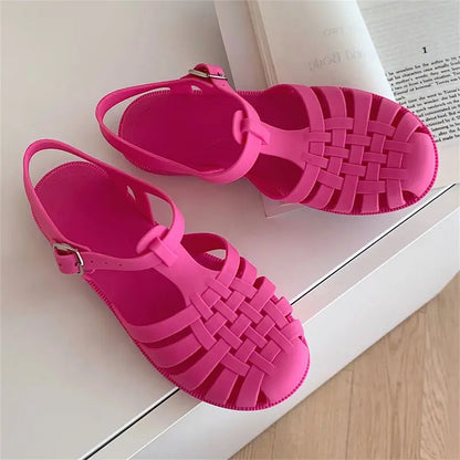 Trendige Plateau-Sandalen im Koreanischen Stil für Damen – Alina