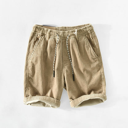Retro-Cordshorts für Herren mit bequemem Schnitt – Raul