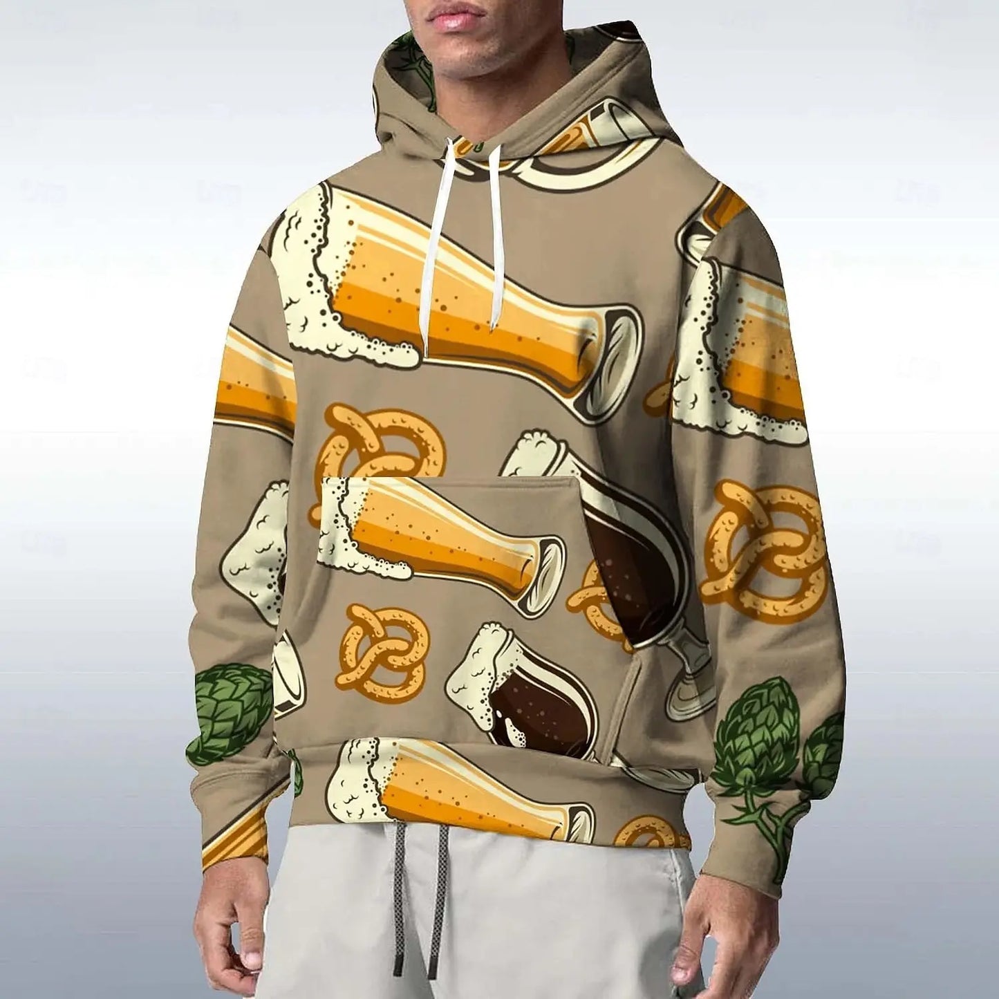 3D Bierkrug Hoodie – ProstStyle Oktoberfest 2026
