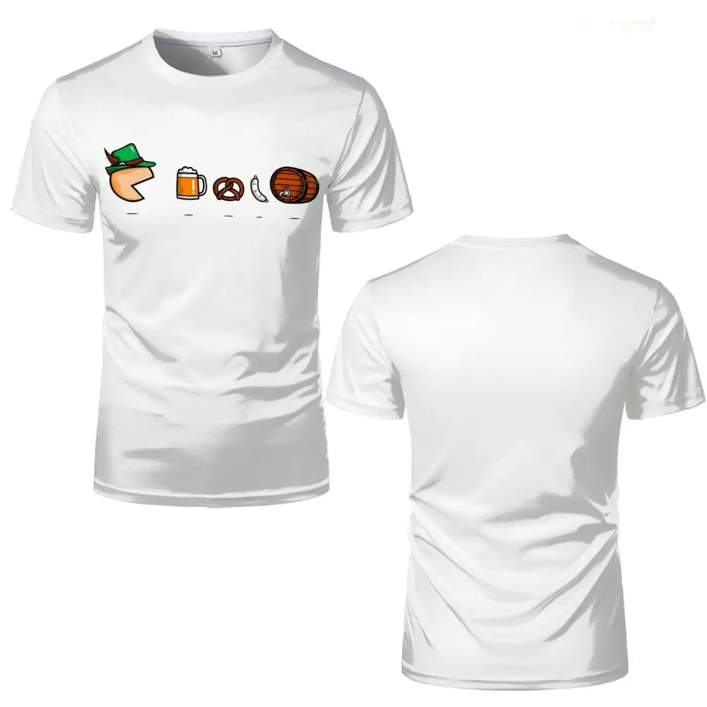 Oktoberfest T-Shirt mit Cartoon-Motiven – GaudiShirt Oktoberfest 2026