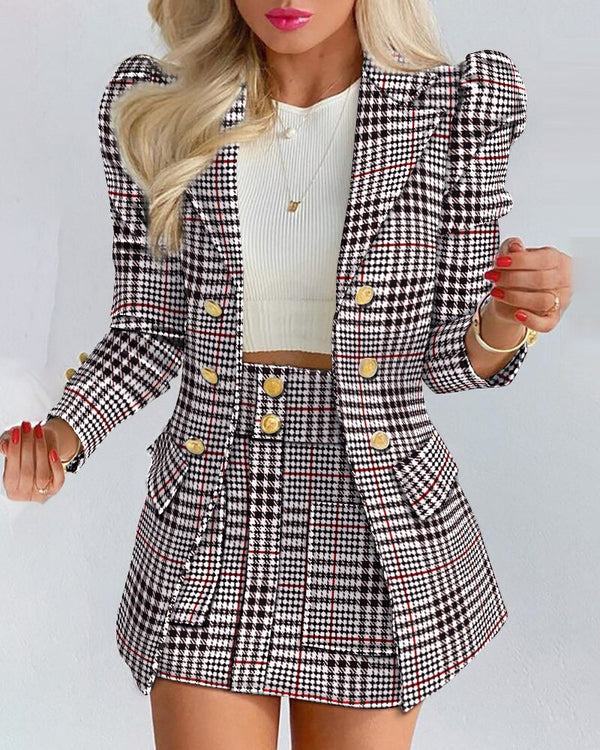 Blazer-Rock-Set Damen – Herbstlich Stilvoll & Kombinierbar – Thalia