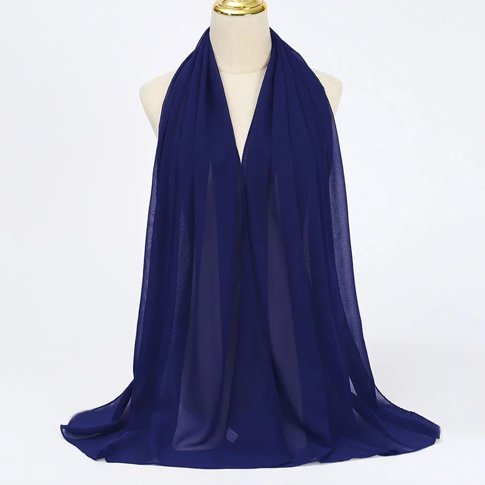 Chiffon Hijab Schal – Herbstzauber Leilani