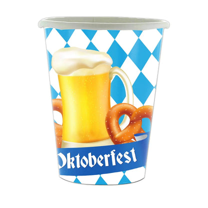 Einweg-Partygeschirr Set im Oktoberfest-Design (inkl. Tischdecke) – GaudiSet Oktoberfest 2026