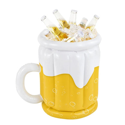 Aufblasbare Bierkühler 1/2 Stück – BierKrug Kühlspaß Oktoberfest 2026