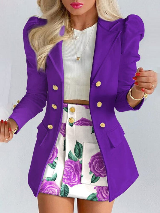 Blazer-Rock-Set Damen – Herbstlich Stilvoll & Kombinierbar – Thalia