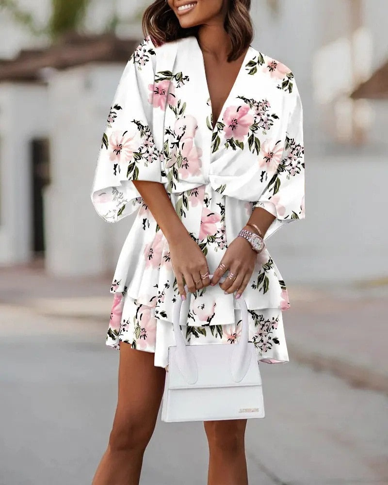 Luftige Mini Kleid - Elara