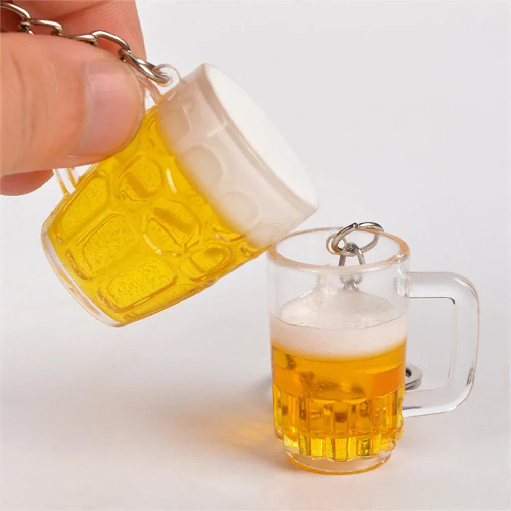 Bierglas Schlüsselanhänger Set – ProstGlück Oktoberfest 2026 (4er-Set)