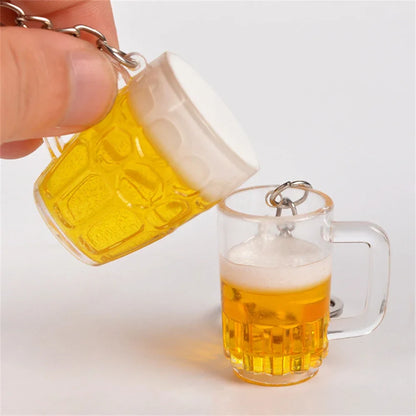 Bierglas Schlüsselanhänger Set – ProstGlück Oktoberfest 2026 (4er-Set)