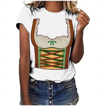 T-Shirt im Dirndl-Look – DirndlShirt Oktoberfest 2026