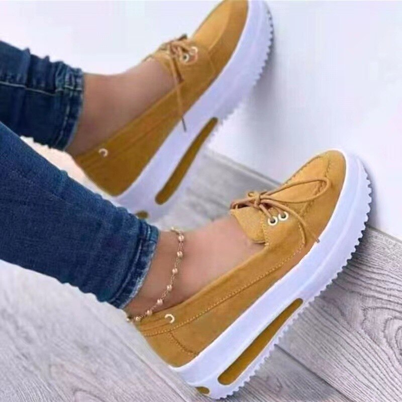 Herbstliche Orthopädische Damen Espadrilles mit Luftkissensohle – Malina