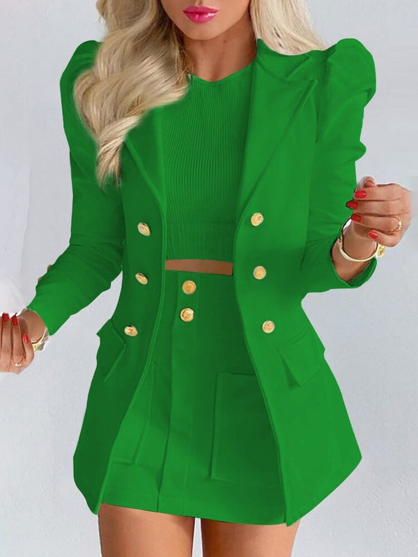 Blazer-Rock-Set Damen – Herbstlich Stilvoll & Kombinierbar – Thalia