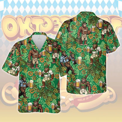 Herren Hemd mit Oktoberfest Print – BayernHemd Oktoberfest 2026
