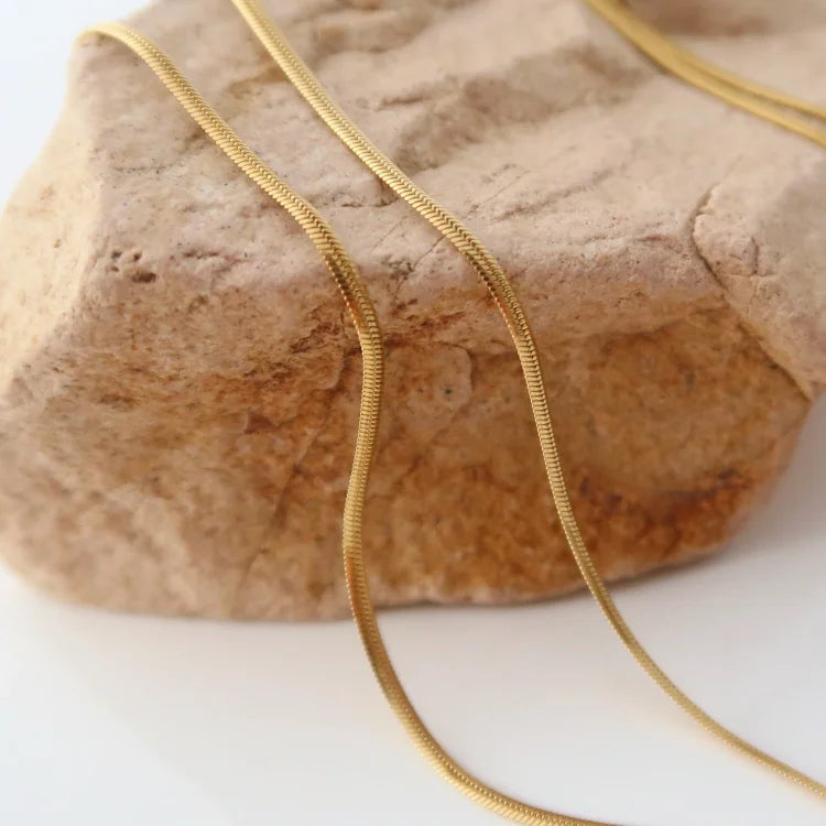 Schlangenkette Aus Silber - SnakeGold 
