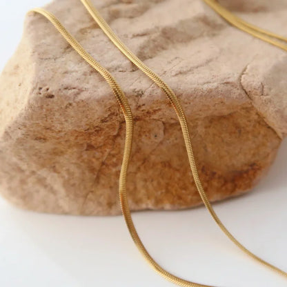 Schlangenkette Aus Silber - SnakeGold 