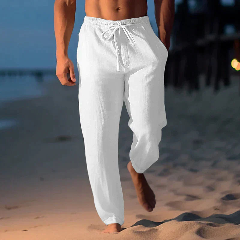Schlanke Sommerhose Mit Tunnelzug - Marten