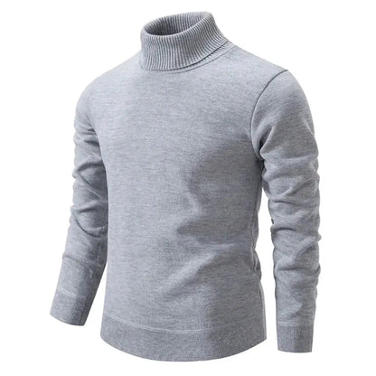 Schmal Geschnittener Rollkragen Sweater - Toni
