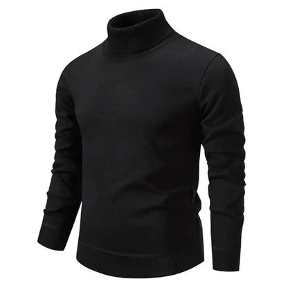 Schmal Geschnittener Rollkragen Sweater - Toni