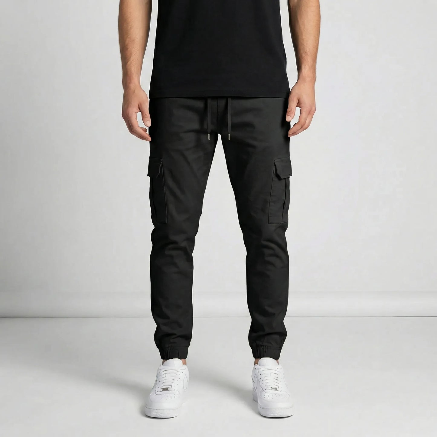 Schmale Cargo-Jogger Mit Zuschnitt - Lasse