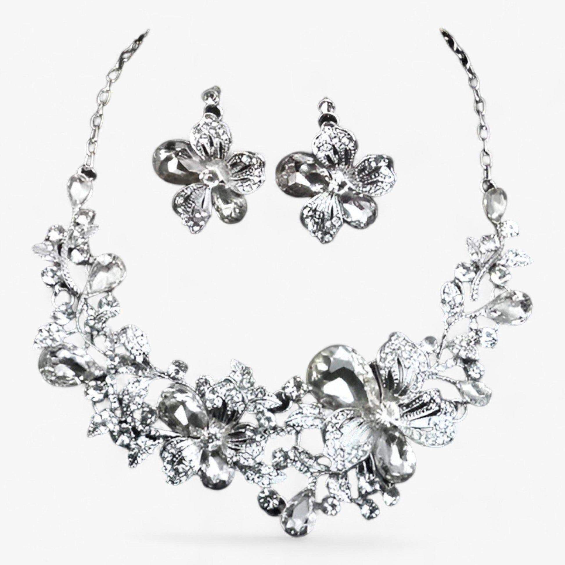 Schmuckset Mit Kette - FloralCharm 