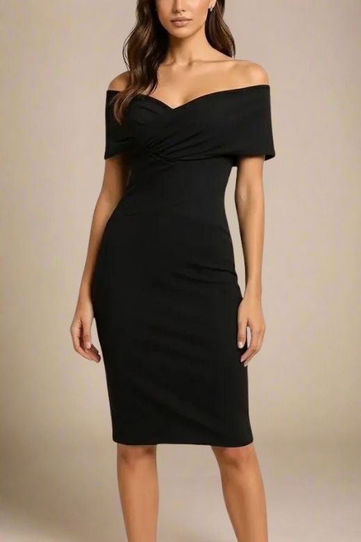 Schulterfreies Abendkleid - Jasmina