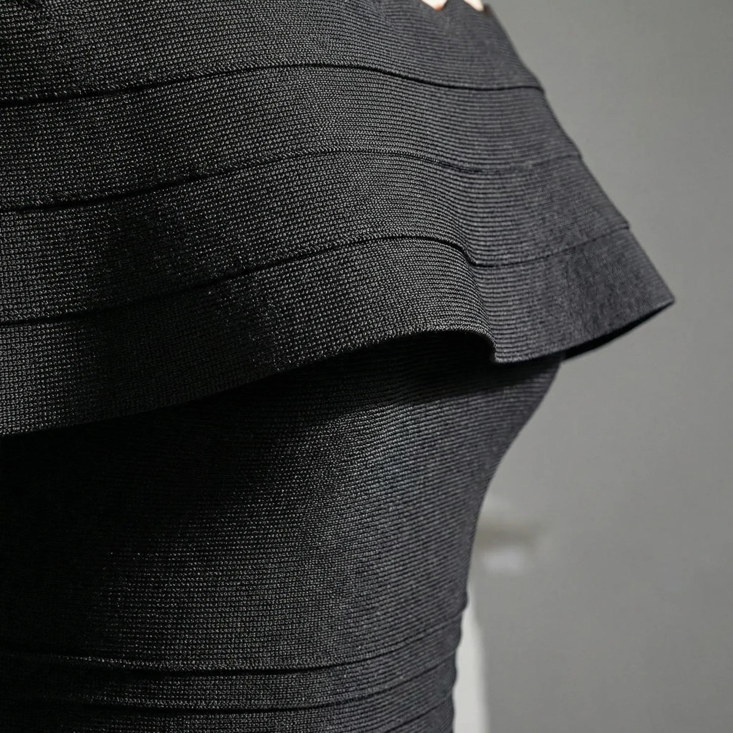 Schulterfreies Midi Kleid - Letizia