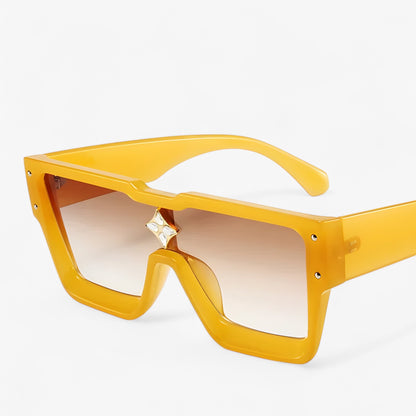 Gespiegelte Punk-Sonnenbrille – Revik