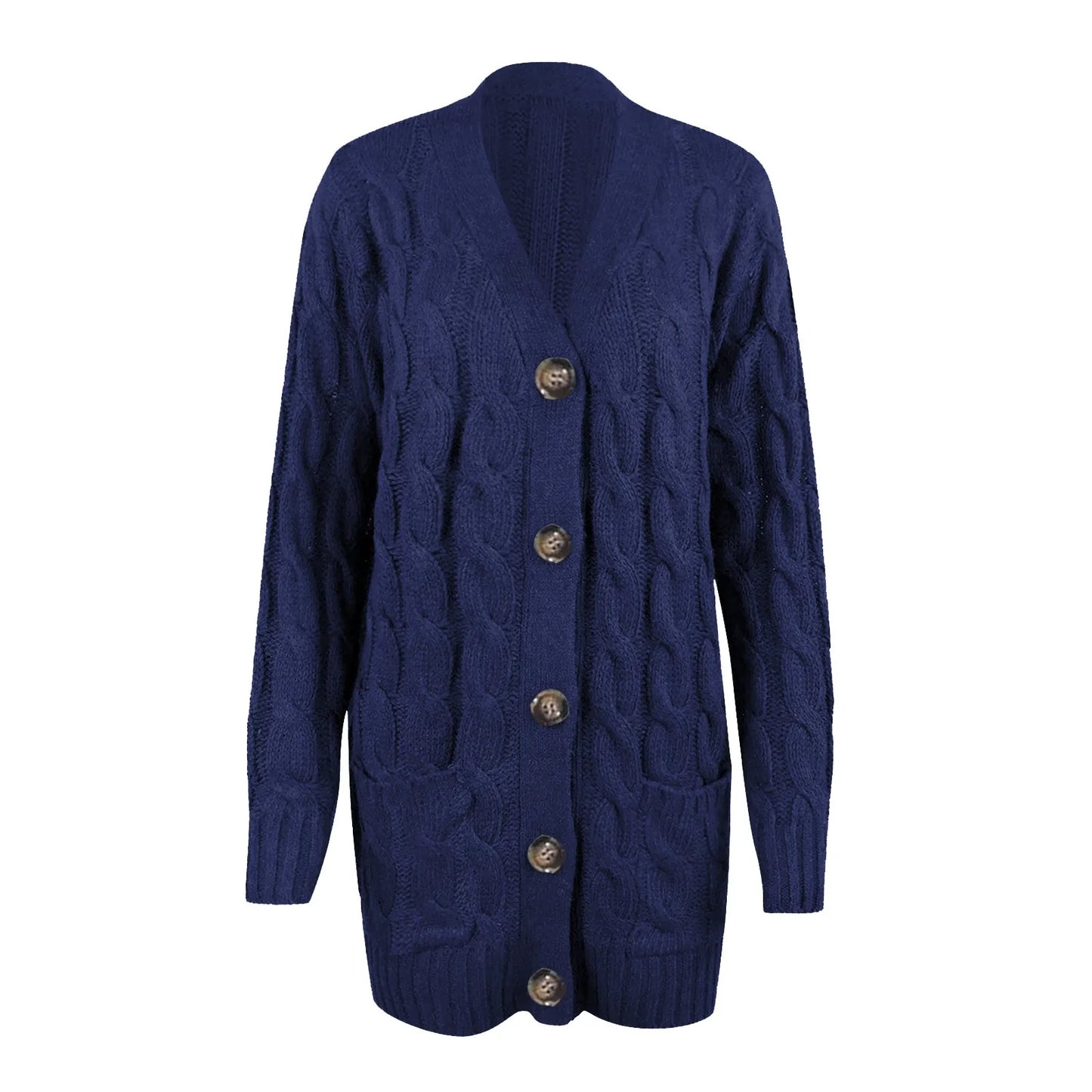 Strickjacke für Damen mit Knöpfen – Noor