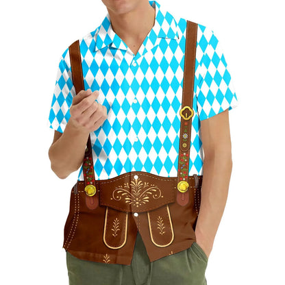 Herren Hemd mit Oktoberfest Print – BayernHemd Oktoberfest 2026