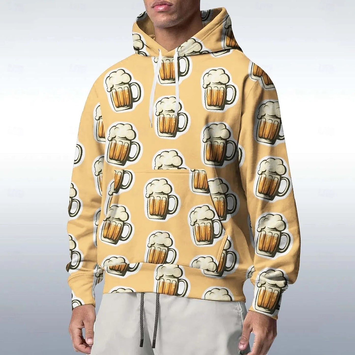 3D Bierkrug Hoodie – ProstStyle Oktoberfest 2026
