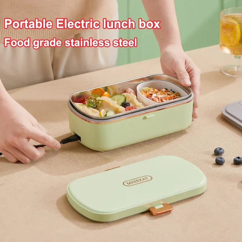 900 ml tragbare elektrische Lunchbox Lebensmittelwärmer mit Dampf-Funktion – HeatMate