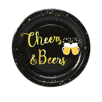 Einweg-Partygeschirr Set „Cheers & Beers“ (für 16 Gäste) – CheersSet Oktoberfest 2026