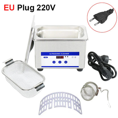 Ultraschall-Brillenreiniger 40kHz Edelstahl Schmuckreinigungsmaschine – ClearWave